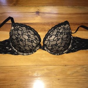 black lace bra